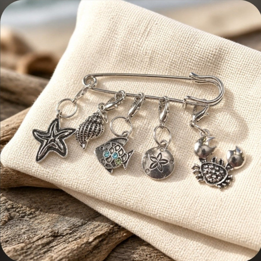 Safety Pin Brooch