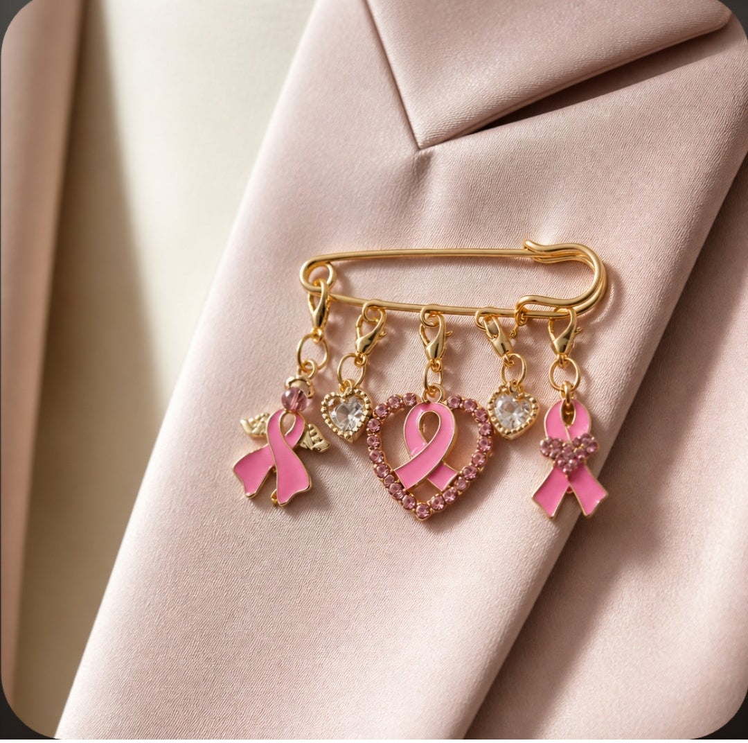 Safety Pin Brooch