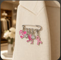 Safety Pin Brooch